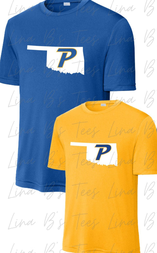 Piedmont - White Oklahoma State P Design