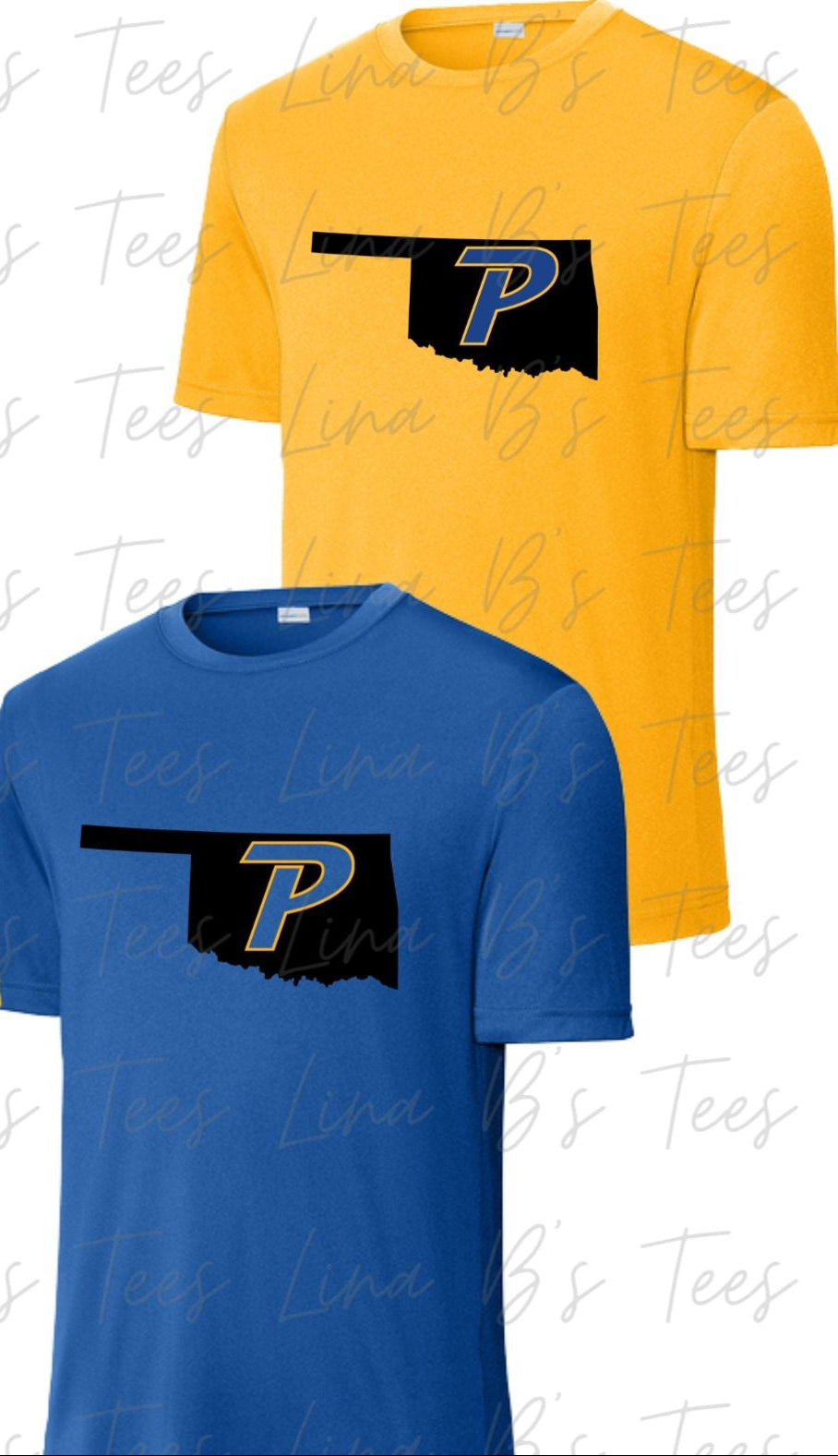 Piedmont - Black Oklahoma State P Design